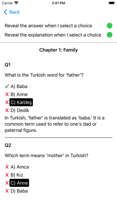 Welsh Vocabulary Exam screenshot 2