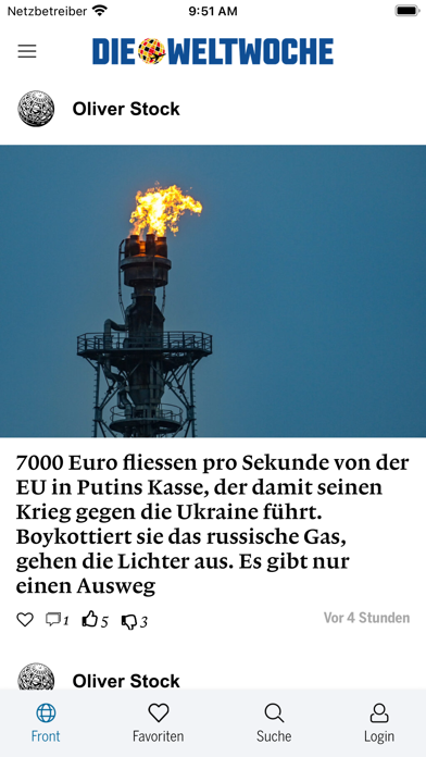 Weltwoche Deutschland screenshot 3