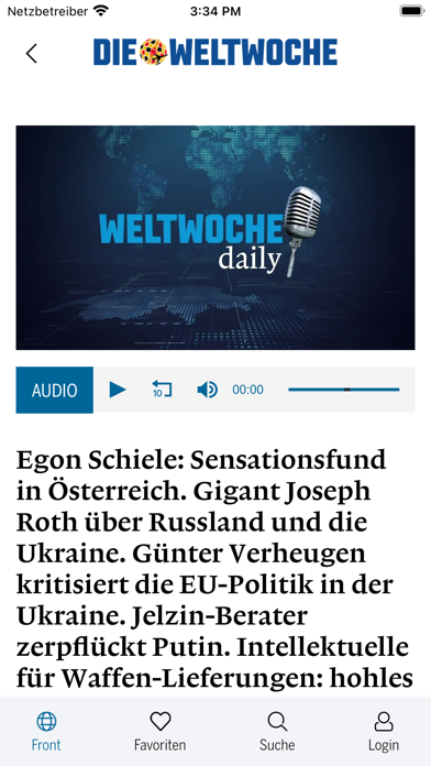 Weltwoche Deutschland screenshot 4