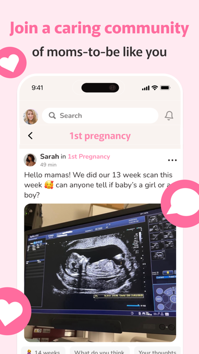 WeMoms - Pregnancy & Baby App screenshot 2