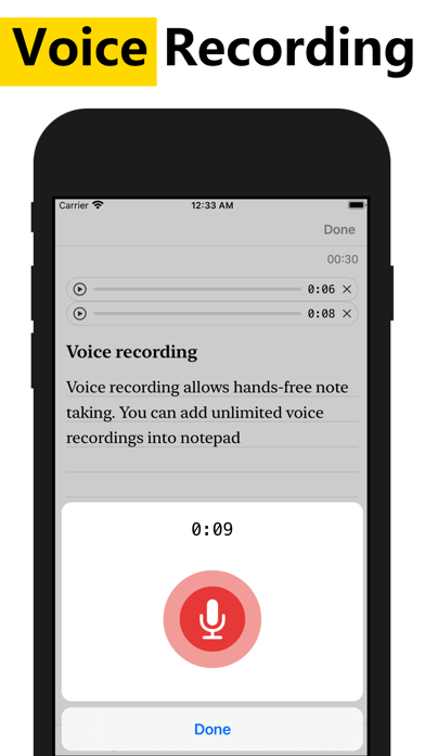 WeNote - Notes, Notepad, To do screenshot 1
