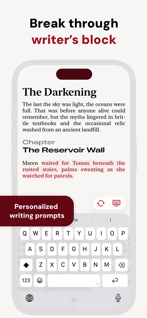 Werdsmith: Writing App screenshot 5