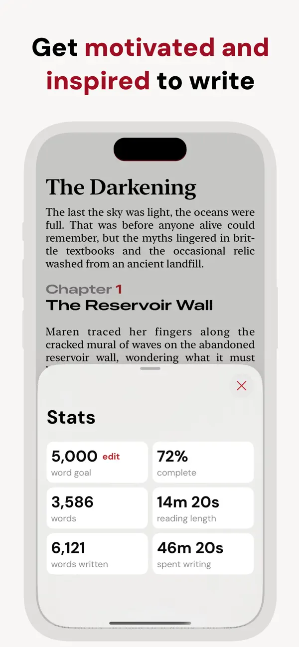 Werdsmith: Writing App screenshot 2