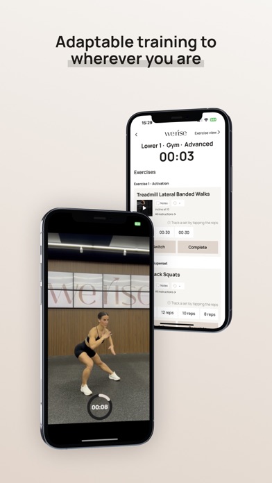 WeRise App screenshot 1