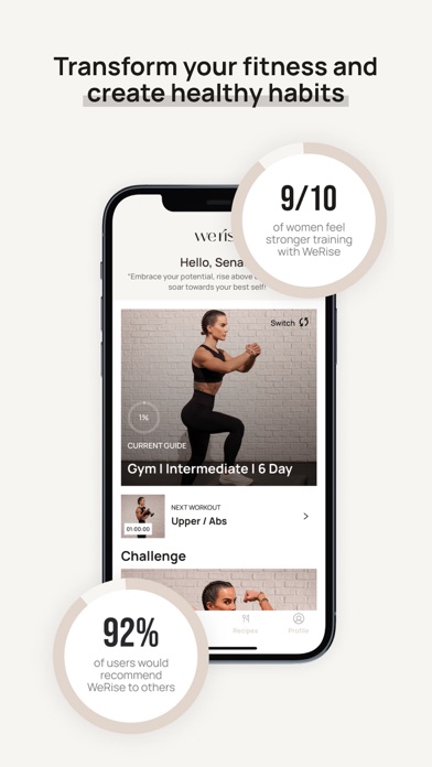 WeRise App screenshot 7
