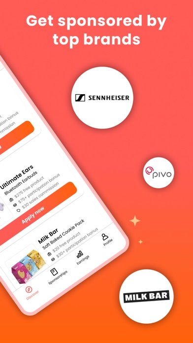 weSponsored Influencer App screenshot 6