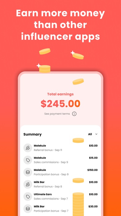 weSponsored Influencer App screenshot 5