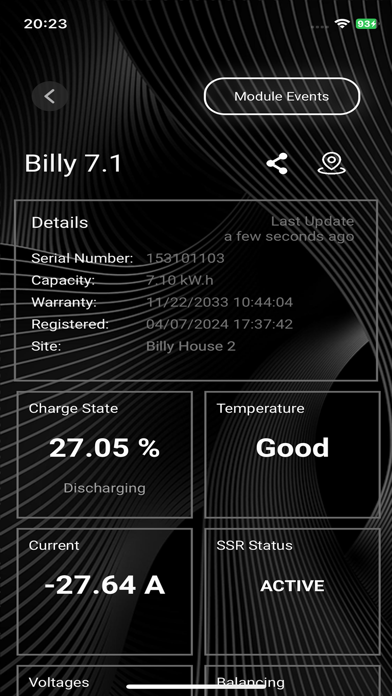 WEST BMS screenshot 2
