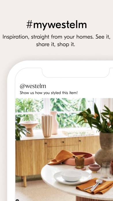 West Elm screenshot 2