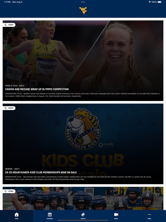 West Virginia Mountaineers screenshot 3