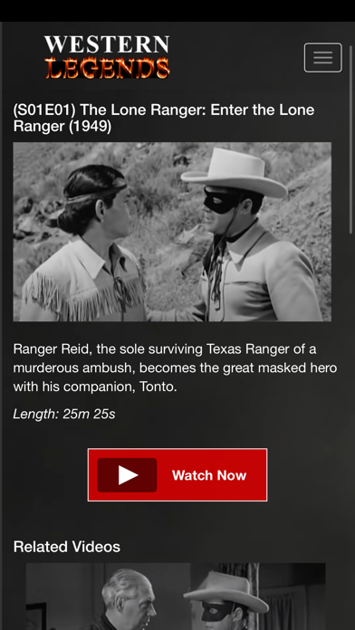Western Legends Movies and TV screenshot 1