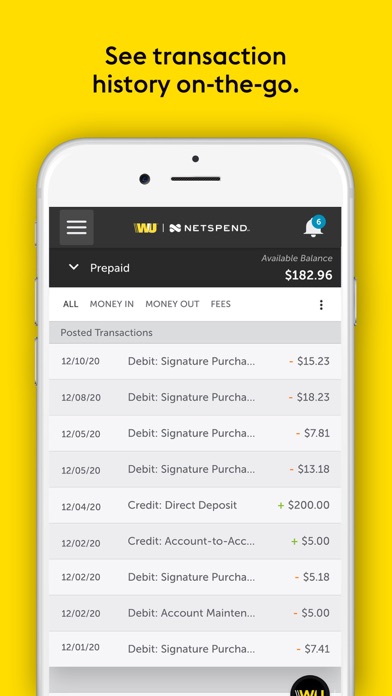 Western Union Netspend Prepaid screenshot 4