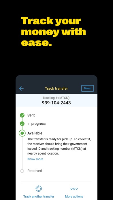Western Union: Send Money screenshot 3