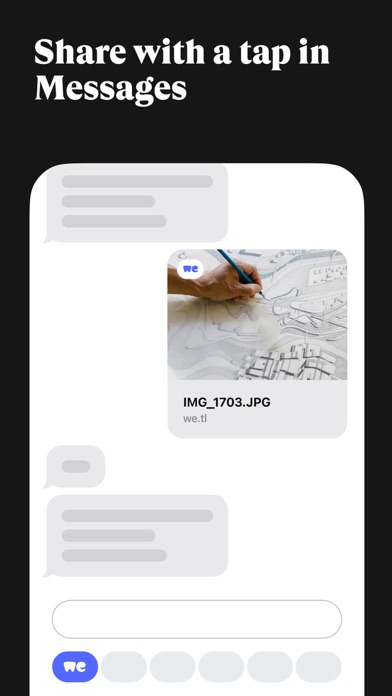 WeTransfer: Transfer Files screenshot 1