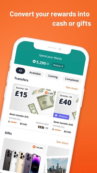 WeWard - Walking Rewards App screenshot 8