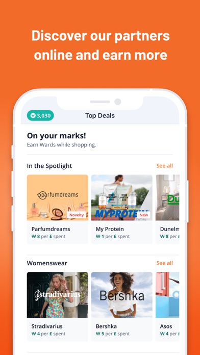 WeWard - Walking Rewards App screenshot 2