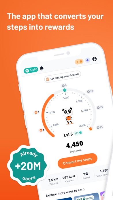 WeWard - Walking Rewards App screenshot 9