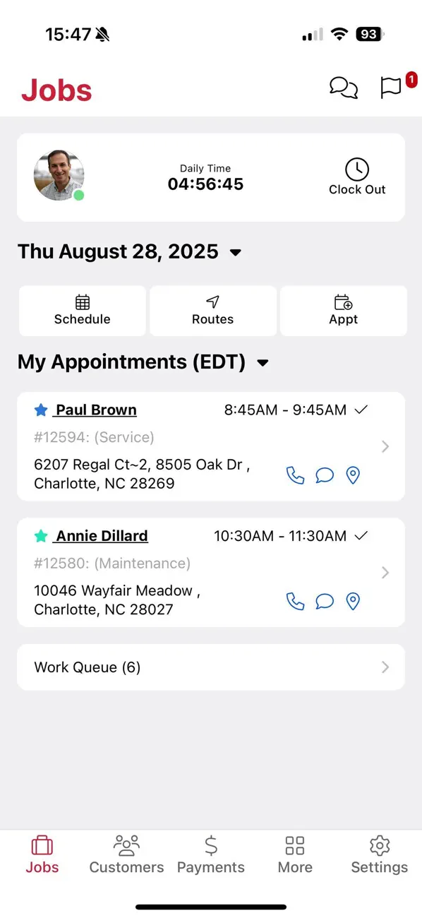 WEX Field Service Management screenshot 4