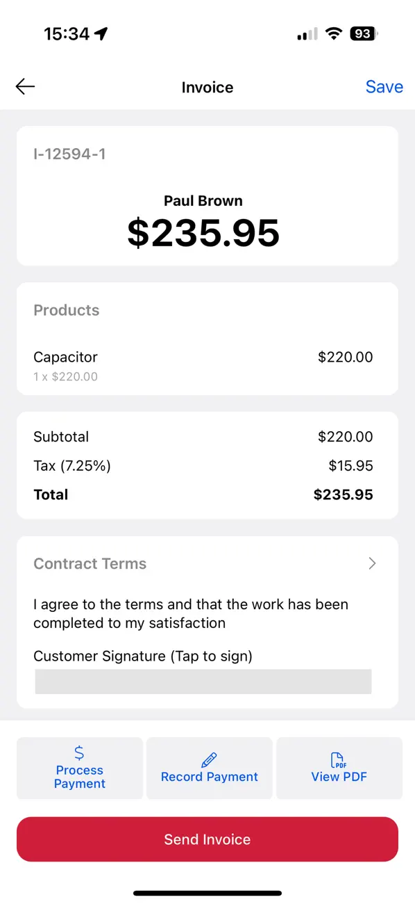 WEX Field Service Management screenshot 1