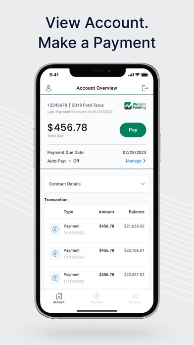 WFI MyAccount Mobile screenshot 3