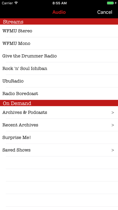 WFMU Radio screenshot 4