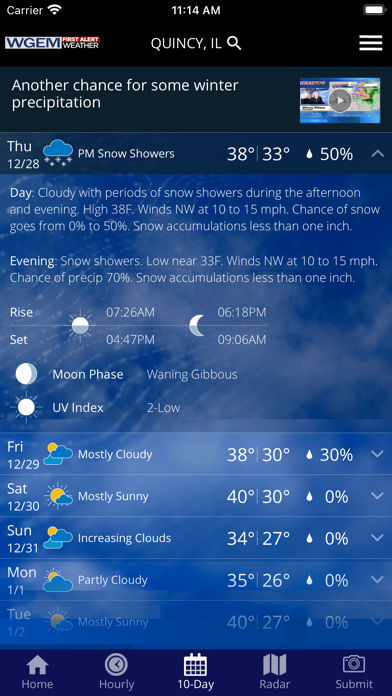 WGEM First Alert Weather App screenshot 2