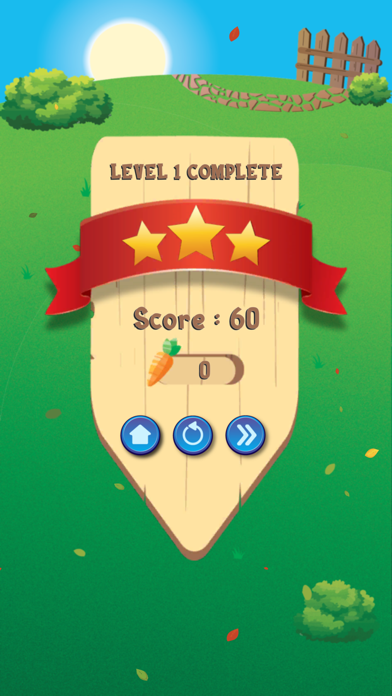 Whack a Bunny – Hole Puzzle 2D screenshot 1