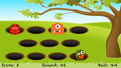 Whack A Cute Monster: Fast Tap screenshot 1