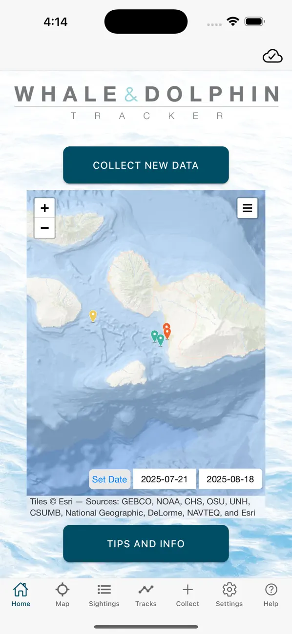 Whale and Dolphin Tracker screenshot 5
