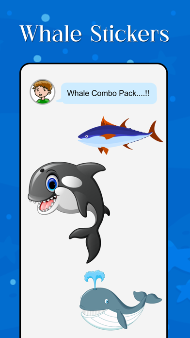 Whale Stickers! screenshot 3
