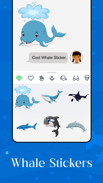 Whale Stickers! screenshot 2