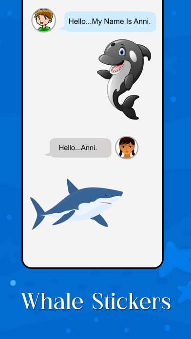 Whale Stickers! screenshot 4