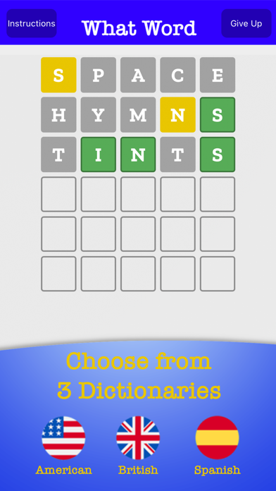 What Word screenshot 2