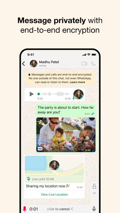 WhatsApp Messenger screenshot 4