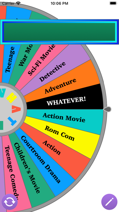 Wheel of Whatever screenshot 1