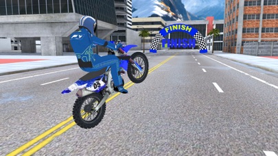 Wheelie Bike Rider Life Game screenshot 2