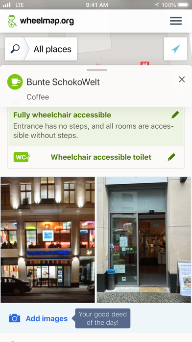 Wheelmap screenshot 1