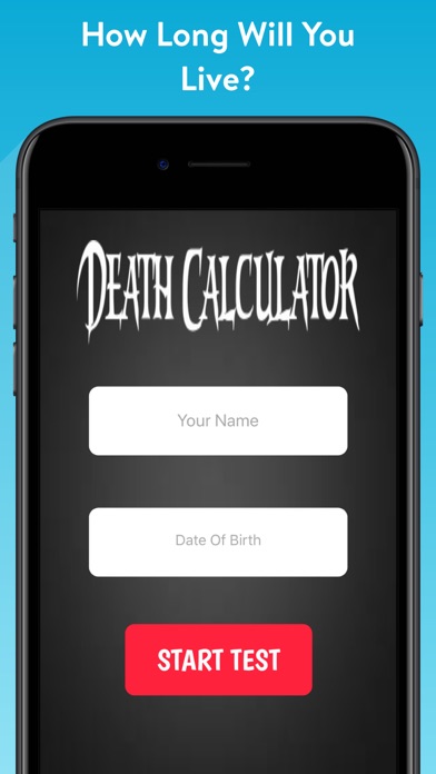 When Will I Die? - Calculator screenshot 3