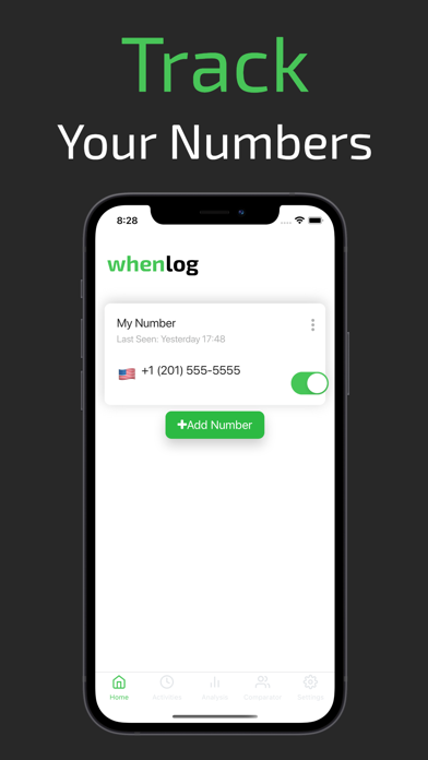 WhenLog - Online Tracker screenshot 3