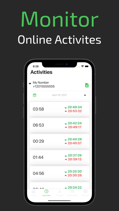 WhenLog - Online Tracker screenshot 2