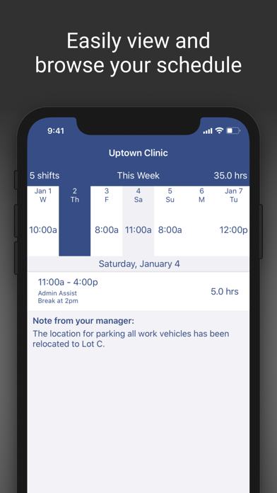 WhenToWork Employee Scheduling screenshot 4