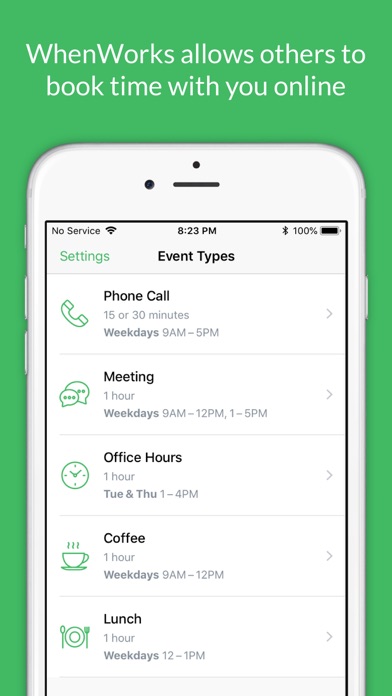 WhenWorks screenshot 5
