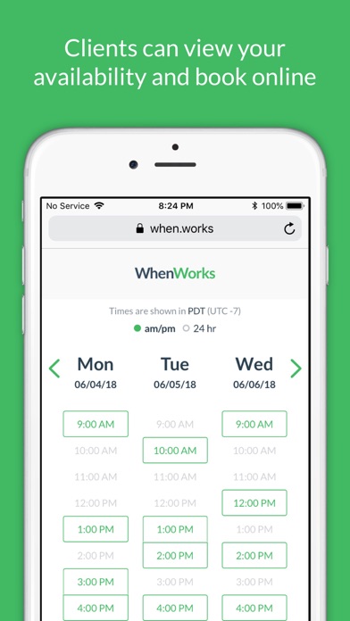 WhenWorks screenshot 2