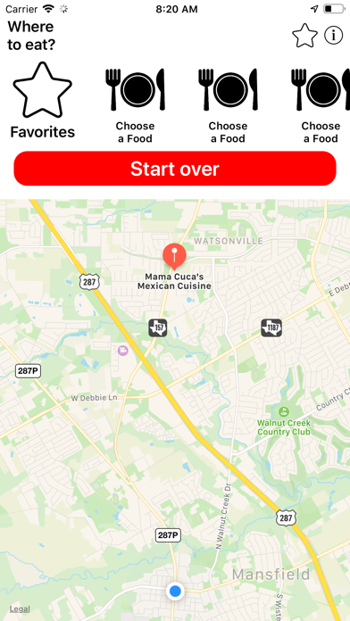Where to eat? screenshot 1