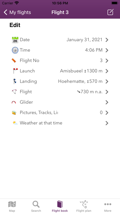 where2fly paragliding screenshot 2