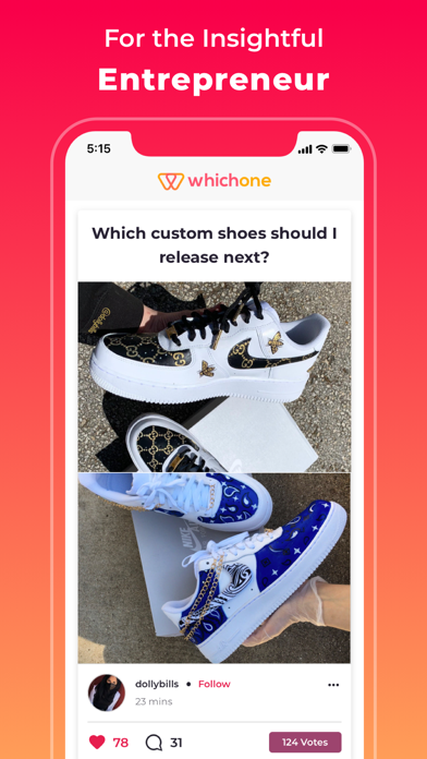 WhichOne - Compare with Polls screenshot 3