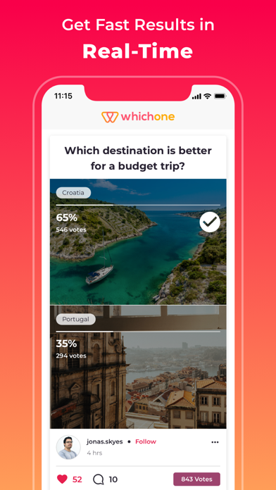 WhichOne - Compare with Polls screenshot 5