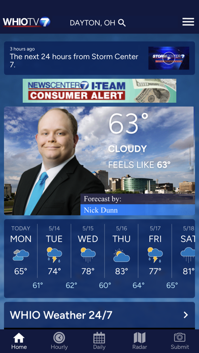 WHIO Weather screenshot 1