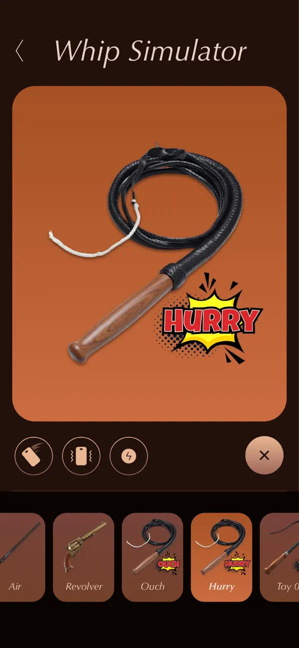 Whip Sound - Whip Simulator screenshot 1