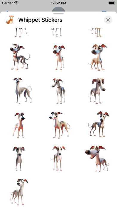 Whippet Stickers screenshot 4